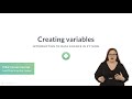 Python Tutorial: Creating variables