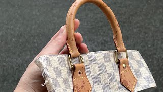 [Leathercraft/Leather] What will happen if rainwater gets on Louis Vuitton leather?