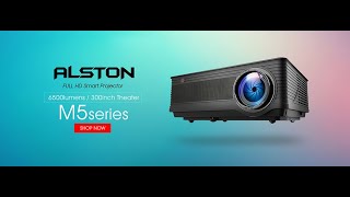 ALSTON M5 Series Full HD Native 1080P LCD Projector