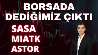 BORSA DA KRİTİK SEVİYE! #MIATK #ASTOR #SASA  HİSSELERE DİKKAT ! BORSADA SON DURUM! HİSSE YORUM