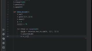 Circular Motion Meets Floral Design in Python | Generative Pattern with Turtle Graphics
