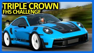 Forza Horizon 5 : The IMPOSSIBLE Triple Crown Challenge!!