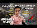 Review Srilankan Airlines Business Class Colombo Kuala Lumpur Bid Upgrade A320 by KhunPK