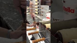 How a Chimney Cake is Made