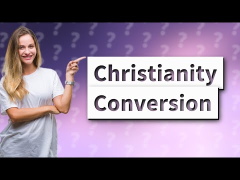 What religion is most converted to?