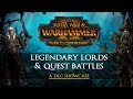 Curse of The Vampire Coast DLC Showcase: Legendary Lords & Quest Battles - Total War: Warhammer 2