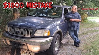 My New $1800 Expedition is ALREADY BROKEN | 2000 Ford Expedition Review and Test Drive