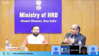 MyGov Talk with Shri Prakash Javadekar on VISAKA- Vittiya Saksharta Abhiyan