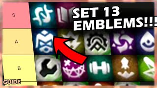 Ranking EVERY TFT Set 13 Emblem - Tier List Mid Set Update!!!