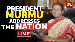 President Speech LIVE: Droupadi Murmu Addresses Nation On Eve of 74th Republic Day