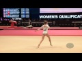 KAESLIN Ilaria (SUI) - 2015 Artistic Worlds - Qualifications Floor Exercise