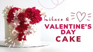 Valentine's Day Cake Flowers // Sugar Flower Bouquet // Finespun Cakes