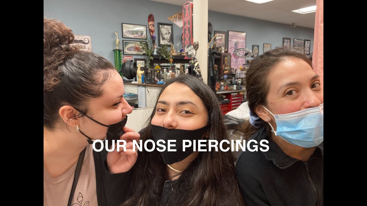 Getting My Nose Pierced Vlog Youtube