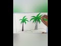 Drawing palm🌴 trees😱 :tutorial #arts #shortvideo #artists