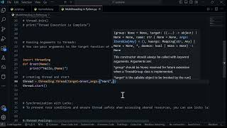 Multithreading in Python