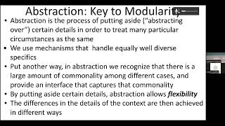 CMPT371:Modularity, Separation of Interface from Implementation,Specifications as Key for Interfaces