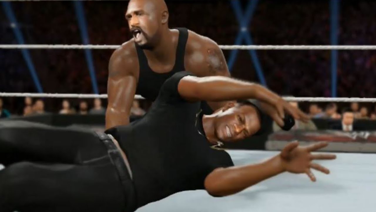 Wwe 2k16 Kevin Hart Vs Shaq Youtube Wwe 2k16 Kevin Hart Vs Shaq Youtube