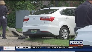 Chase and crash in Mobile