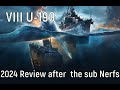 World of Warships - U-190 2024 Review after the sub Nerfs