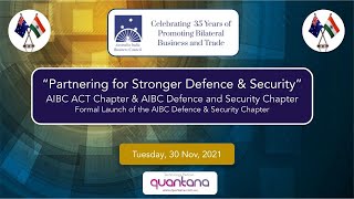 Nov 30 - AIBC Security & Defence Chapter Launch