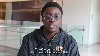 Meet a CBEE-er: Joshua Dayie - B.S. student