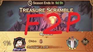 Treasure Scramble F2P Guide (top 1% Region 33)