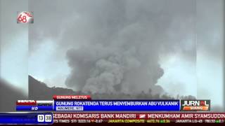 Gunung Rokatenda Terus Menyemburkan Abu Vulkanik