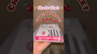 #cherry 🍒🍒 #red #wallet ✨#messhofinds #trending #color #shortvideo #foryou #likesharesubscribe