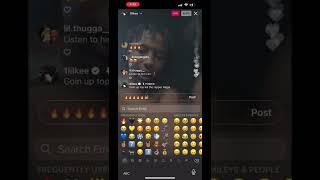 Lil Kee Diss NBA Youngboy On instagram Live On His Unreleased    Jam🔥
