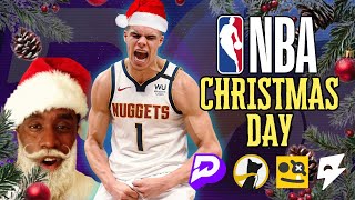 🏀 BEST NBA PICKS FOR CHRISTMAS DAY | 12/25/24 | #PRIZEPICKS | #UNDERDOG | #BETR | #PARLAYPLAY