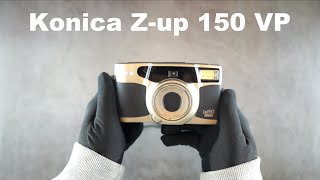 Unboxing Konica Z-up 150 VP Point \u0026 Shoot Film Camera | ASMR