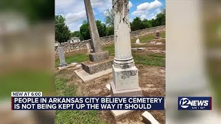 Frustrations mount with perceived lack of upkeep to Arkansas City cemetery