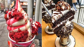 Satisfying Chocolate Cake Compilation | So Yummy Desserts Chocolate Ice Cream