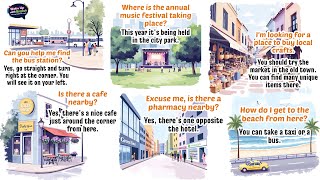 Wake up with English: Lost in English? How to Ask for Directions! #learnenglish #englishconversation