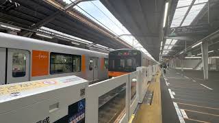 東急田園都市線あざみ野駅　新５０００系、新６０００系、東武５００００系５００５０型