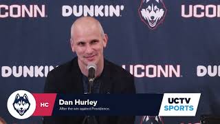 Dan Hurley Postgame Press Conference | UConn vs. Providence 2/22