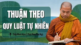 Phật Pháp Giác Ngộ - BÌNH THẢN Chấp Nhận Những QUY LUẬT Của TỰ NHIÊN (Rất Thấm) | Thầy Minh Niệm