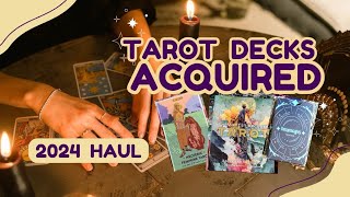 DID I GET THAT MANY? 2024 Tarot Deck Collection.