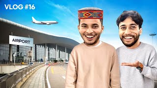 When Pahadi Boy's Enters at Airport for the First Time 😂| Vlog #16