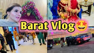 Unforgettable Barat Day Vlog🤩 | Village Wedding | Emotional Rukhsati ||vlogwithshama|