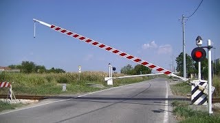 Spoorwegovergang Luzzara (I) // Railroad crossing // Passaggio a livello