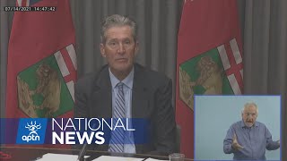 Indigenous affairs minister in Manitoba steps down after premier’s comments | APTN News