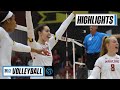 Iowa at Maryland | Highlights | Big Ten Volleyball | Nov. 6, 2022