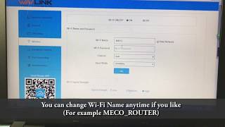 MECO ROUTER simply setup operation