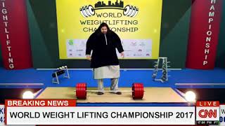 Khan Baba:World Weightlifting champion Khan Baba the Pakistani Hulk