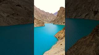 Emerald Waters Of Attabaad Lake #pakistan #shorts #youtubeshorts