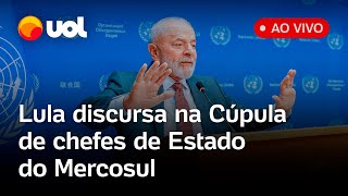 Lula discursa na Cúpula de Chefes de Estado do Mercosul em Montevidéu; acompanhe ao vivo