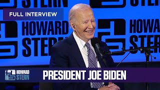 President Joe Biden on the Howard Stern Show (FULL INTERVIEW)