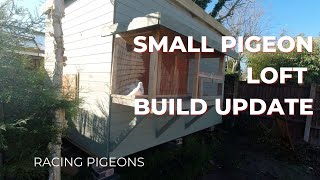 Small DIY Pigeon Loft Build update HTTYP ep.5