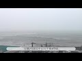 2020.8.31 台風接近 与那原海岸